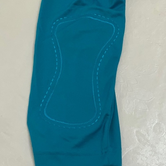 Spyder CYCLING 3/4 SLV TOP - Turq/Grey - Picture 9 of 15